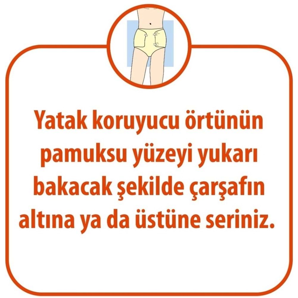 FreshLife Yetişkin Yatak Koruyucu 60*90CM 120 Adet (4PK*30)