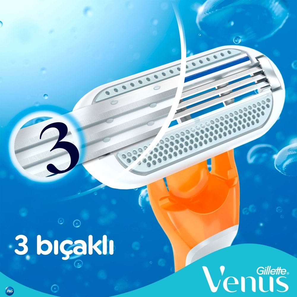 Gillette Venus Riviera Kullan At Kadın Tıraş Bıçağı 12 Li Set (6PK*2)