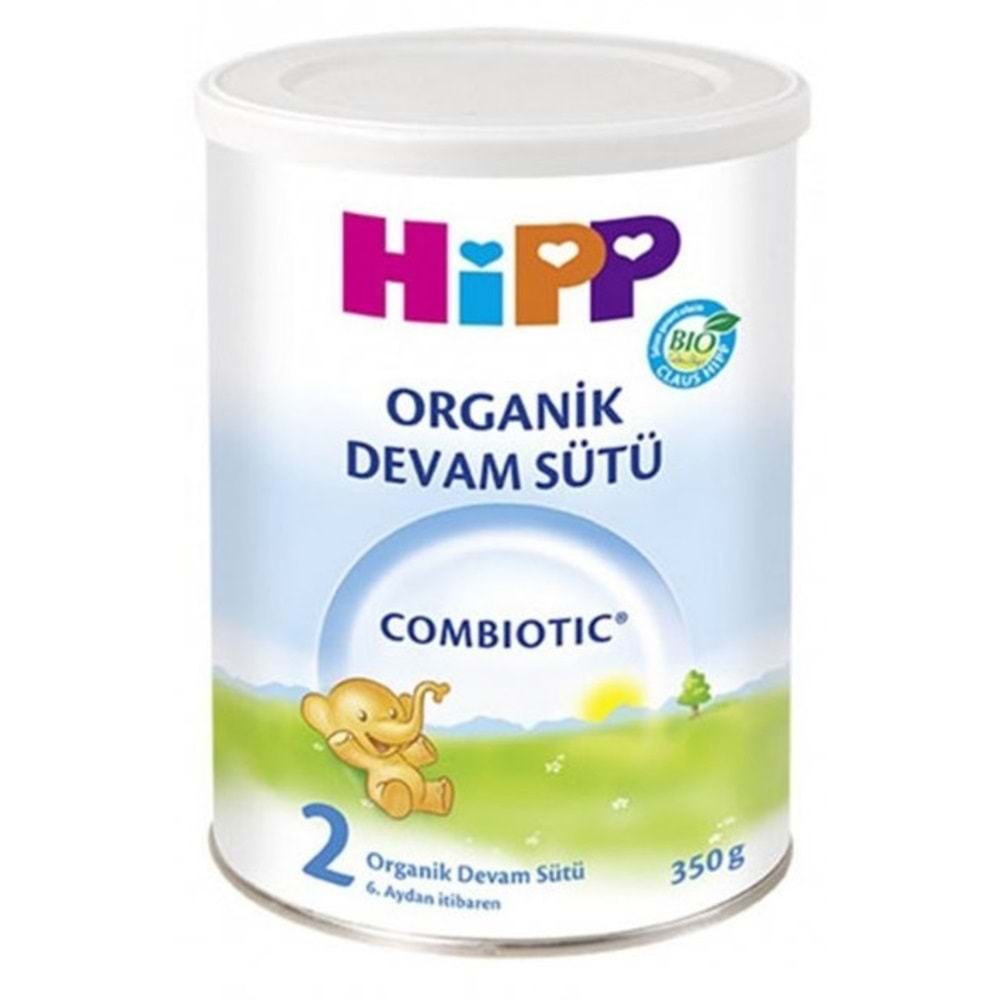 Hipp Organik Combiotic Bebek Sütü 350GR No:2 (6 Lı Set)