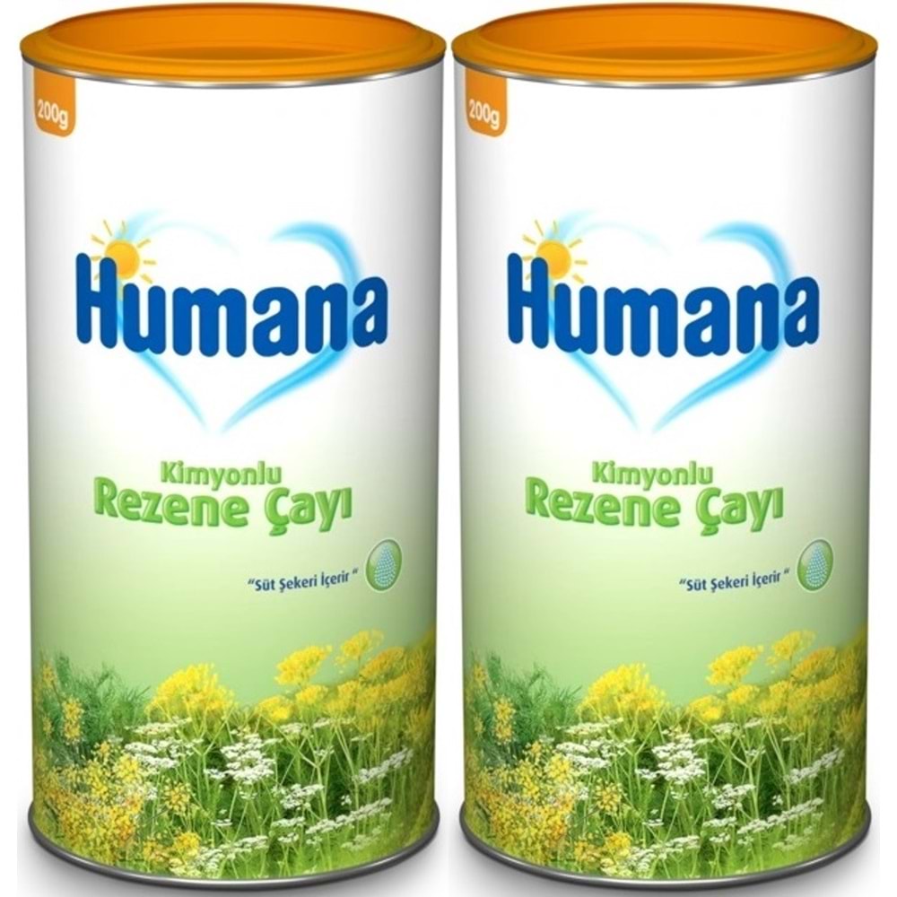 Humana Kimyonlu Rezene Bitki Çayı - Tozu 200GR (2 Li Set)