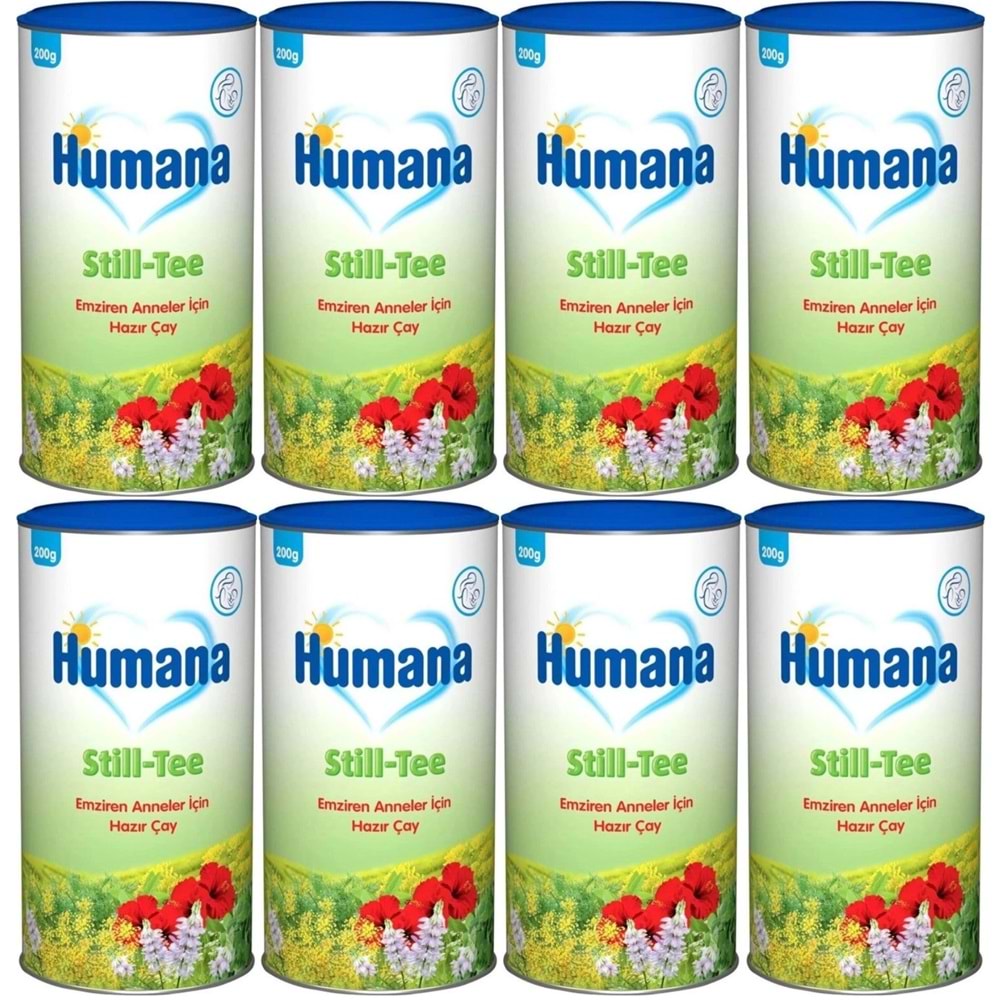 Humana Still Tee Çay 200GR Emziren Anneler (8 Li Set)