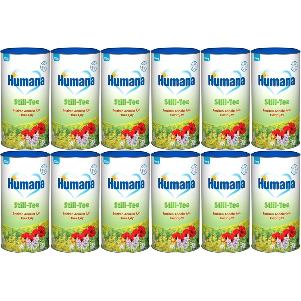 Humana Still Tee Çay 200GR Emziren Anneler (12 Li Set)