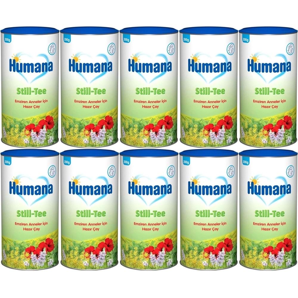 Humana Still Tee Çay 200GR Emziren Anneler (10 Lu Set)