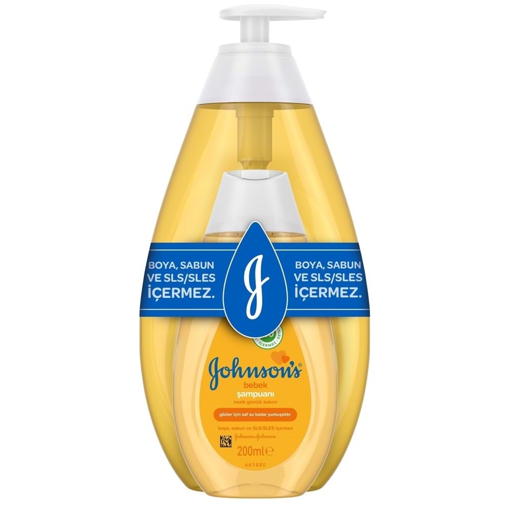Johnsons Baby Bebek Şampuanı Klasik 750ML+200 Hediye (5 Li Set)