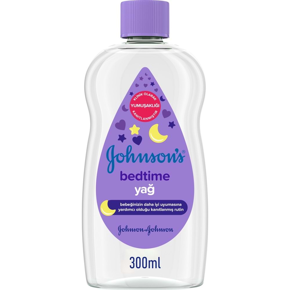 Johnsons Baby Bebek Yağı 300ML Bedtime (Uyku Rutini) (3 Lü Set)