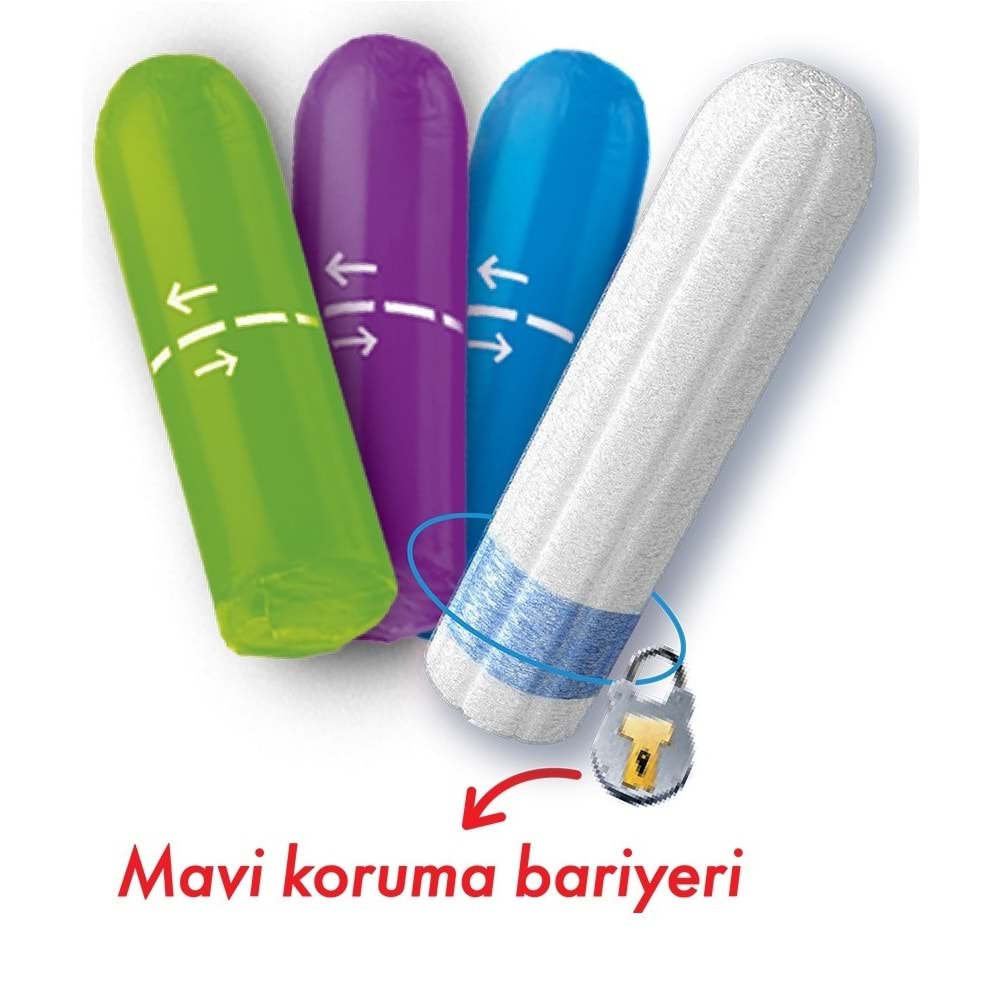 Kotex Tampon Süper - Normal 64 Lü Karma Set (4PK*16)