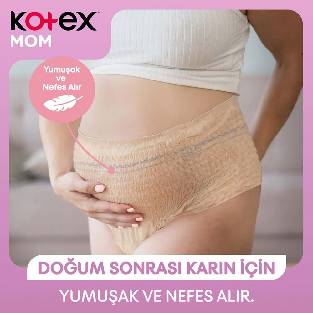 Kotex Mom Lohusa Külodu - Külot Bez L - Large - Büyük / XL - Extra Large - 40 Lı Set (5PK*8)
