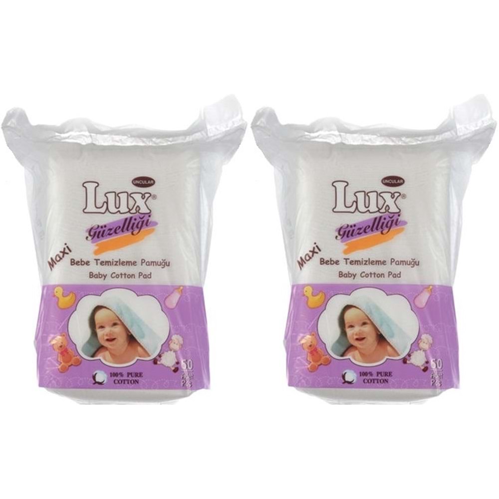 Lux Bebek Temizleme Pamuğu 120 Adet (2PK*60)