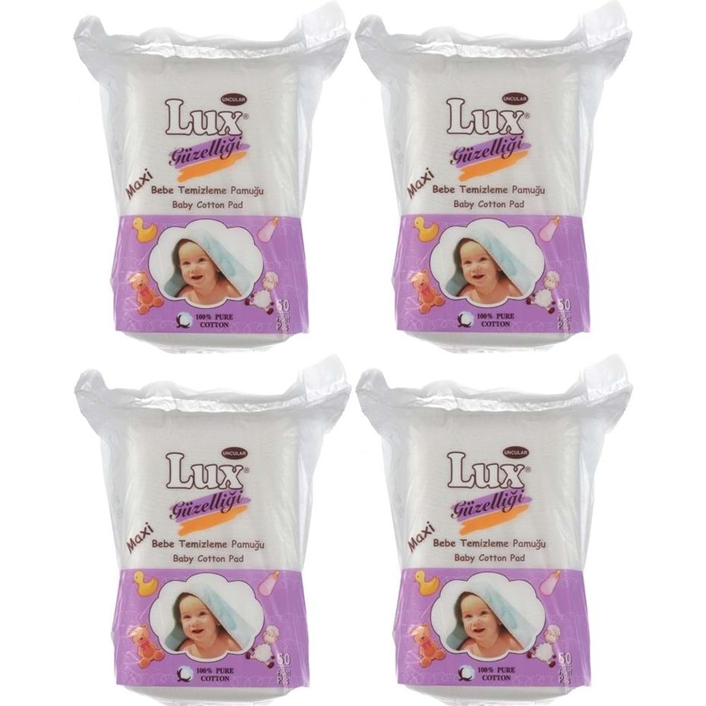 Lux Bebek Temizleme Pamuğu 240 Adet (4Pk*60)