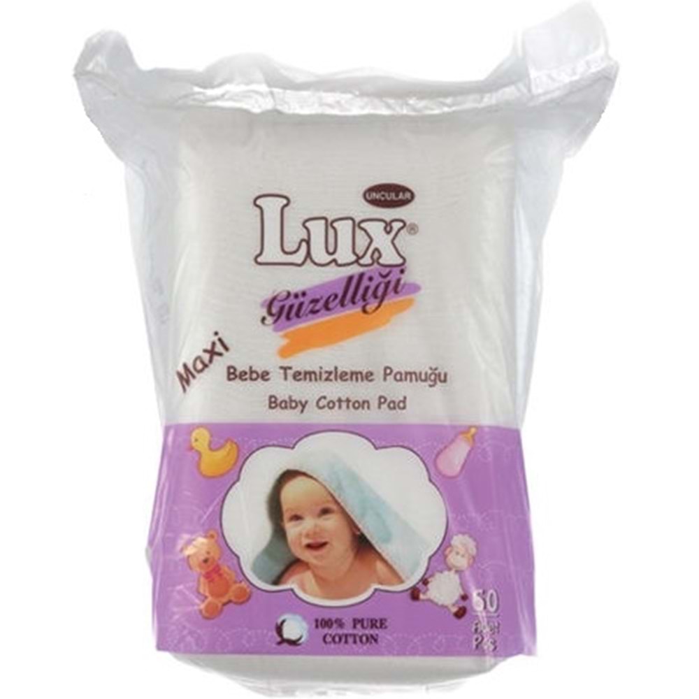 Lux Bebek Temizleme Pamuğu 1080 Adet (18Pk*60)