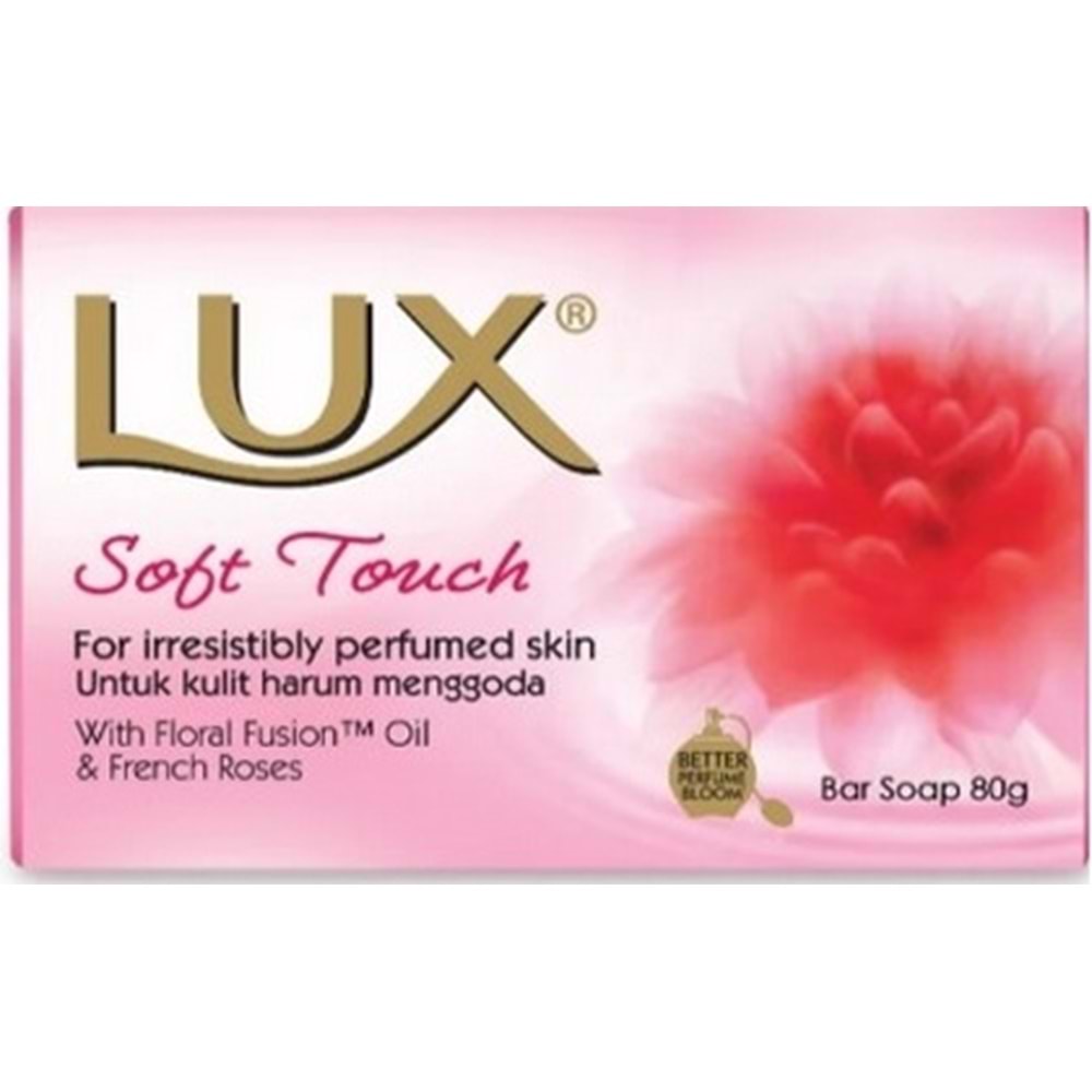 Lux Sabun 80GR Soft Touch (Yumuşak Dokunuş) (36 Lı Set)