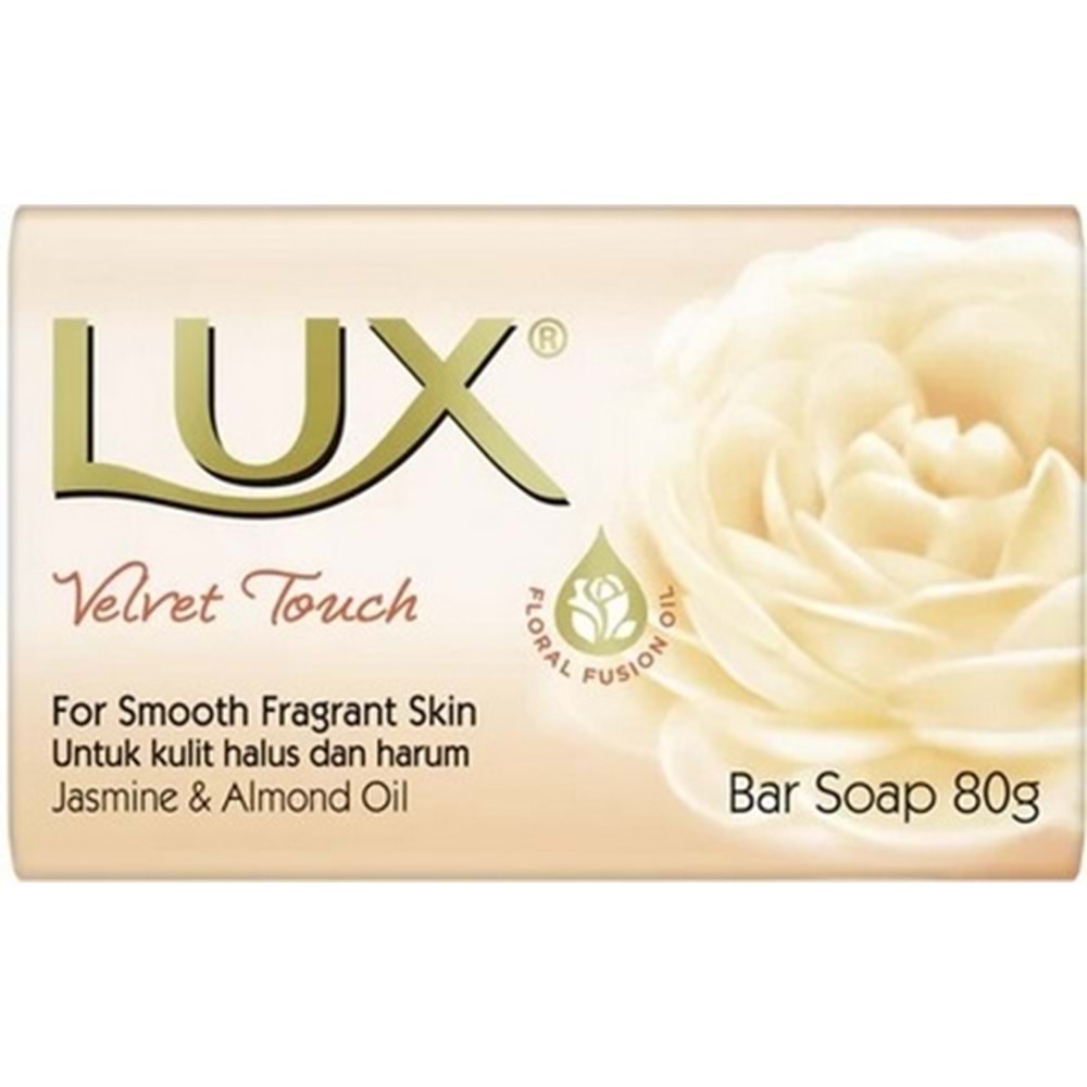 Lux Sabun 80GR Velvet Touch (Kadife Dokunuş) (2 Li Set)