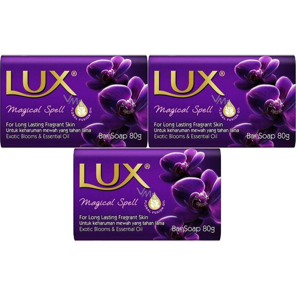 Lux Sabun 80GR Magicial Spell (Sihirli Tılsım) (3 Lü Set)