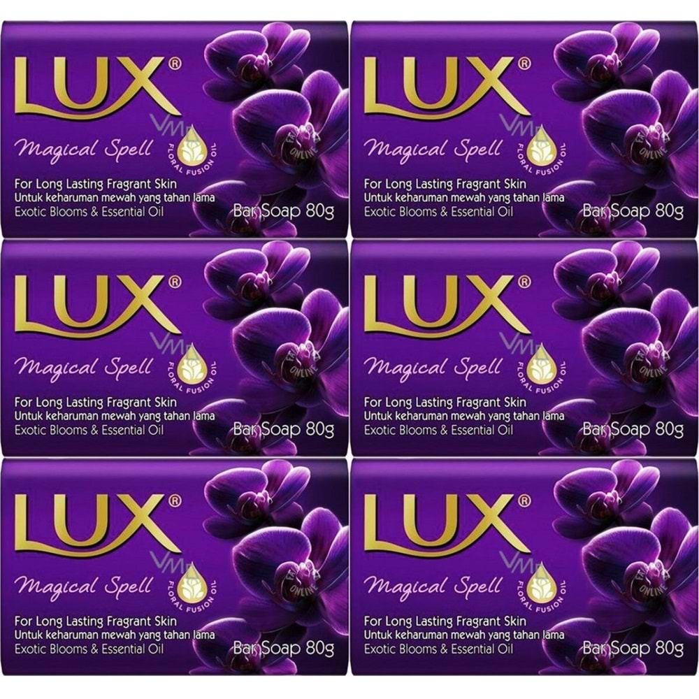 Lux Sabun 80GR Magicial Spell (Sihirli Tılsım) (6 Lı Set)