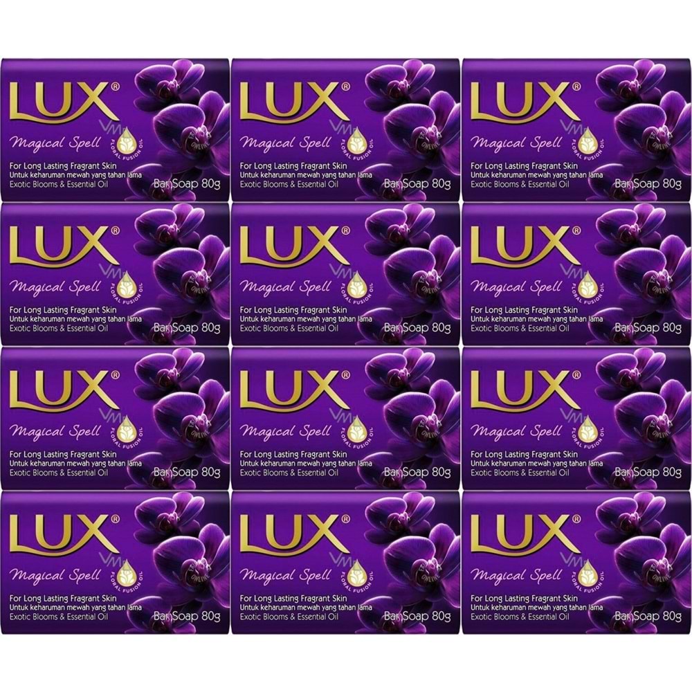 Lux Sabun 80GR Magicial Spell (Sihirli Tılsım) (12 Li Set)