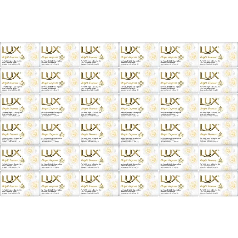 Lux Sabun 80GR Bright Impress (Etkileyici Parlaklık) (36 Lı Set)