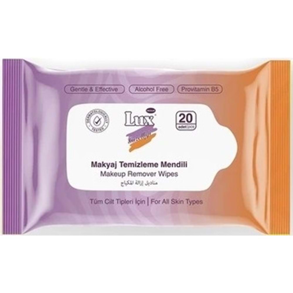 Lux Makyaj Temizleme Mendili Havlu 40 Yaprak (2PK*20)