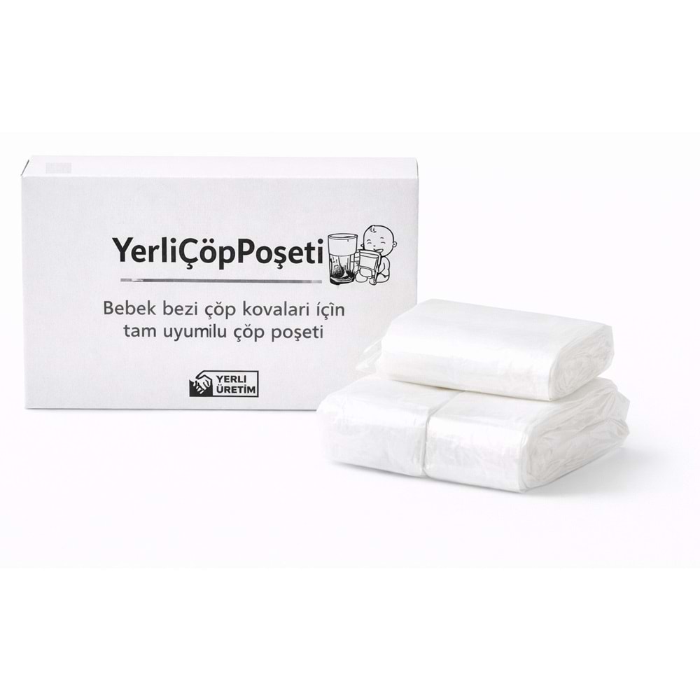 Mandaş Tommee Tippee Twist & Click Çöp Poşeti Tam Uyumlu Yerli (3 Lü Yedek Set) KOVASIZ (3 Lü Set)