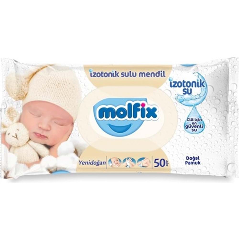 Molfix Islak Havlu Mendil İzotonik Karma 12 Li Set (Yeni Doğan-Hassas Cilt)