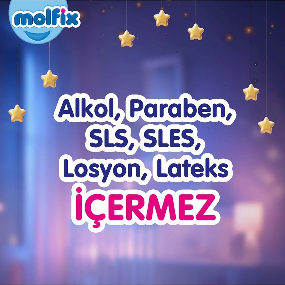 Molfix Tatlı Rüyalar Bebek Bezi 5 Beden 11-18 KG Junior 290 Adet Mega Fırsat Pk