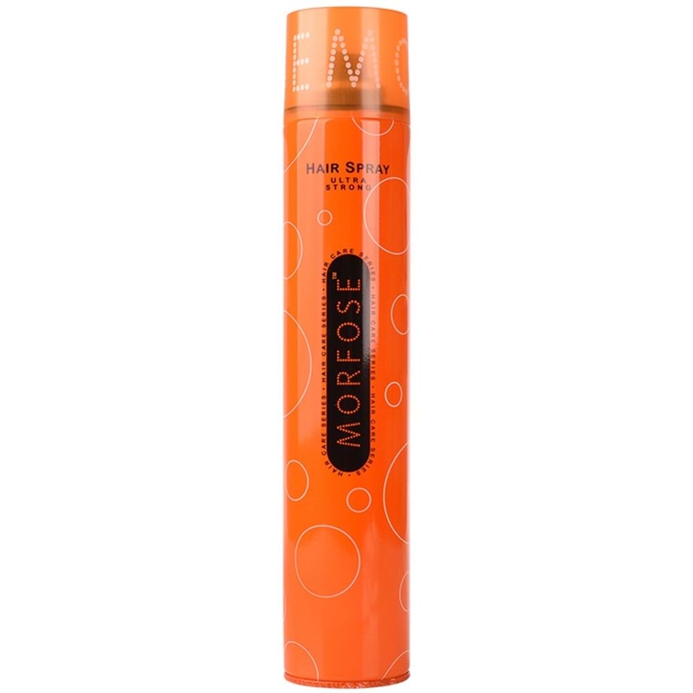 Morfose Saç Spreyi 400ML Ultra Sert (Turuncu) (5 Li Set)