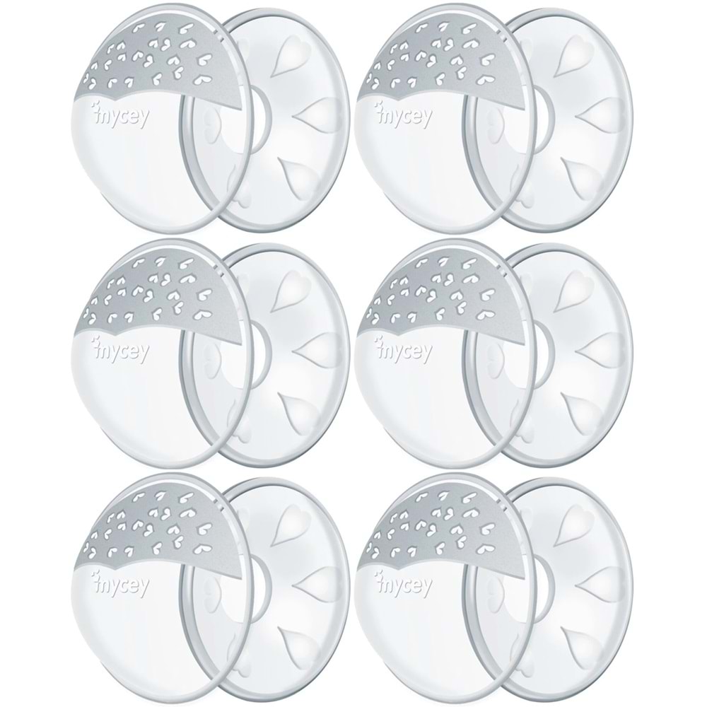 Mycey Ultra Yumuşak Göğüs Kalkanı Seti (6 Lı Set)