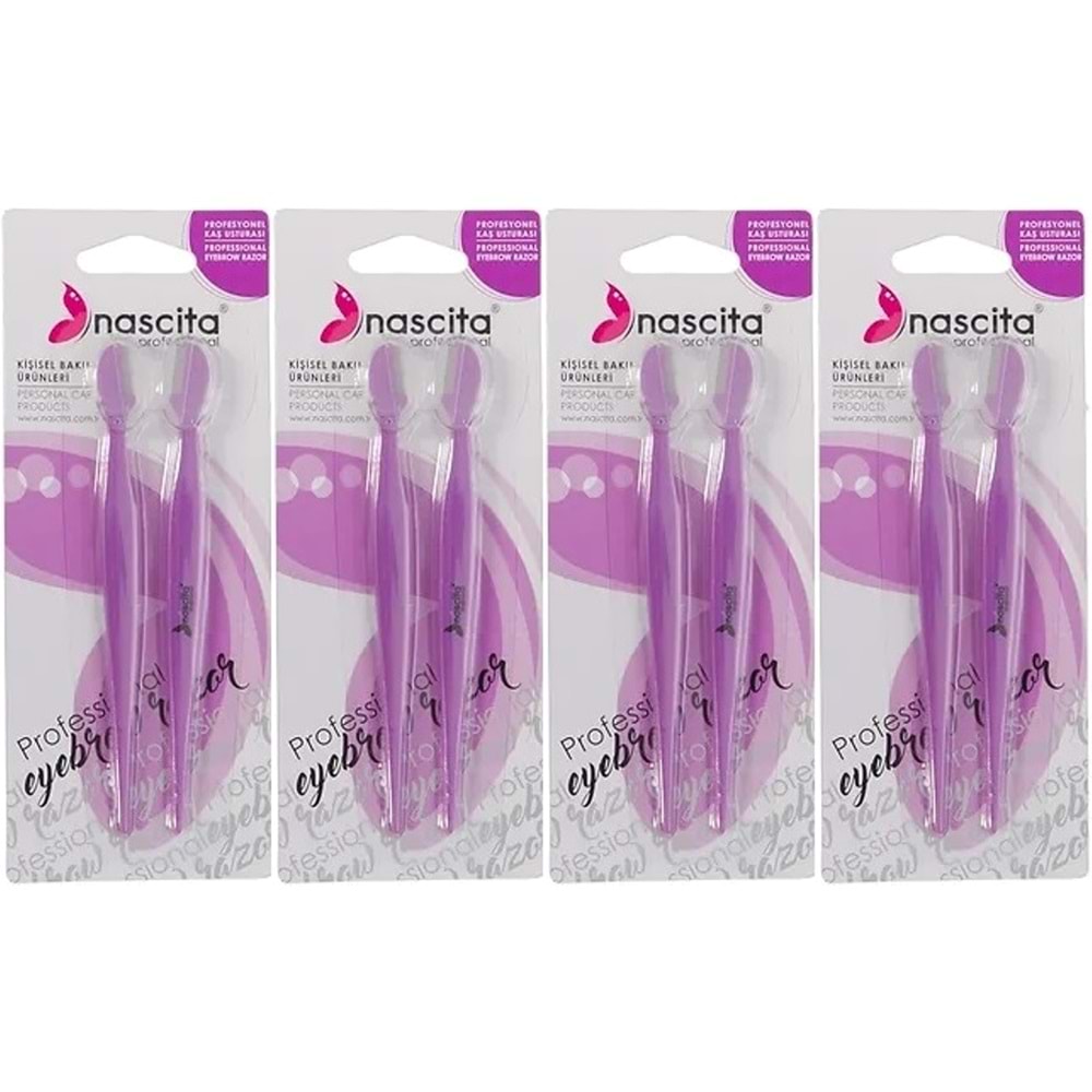 Nascita Profesyonel Kaş Usturası Çiftli (4 Lü Set)