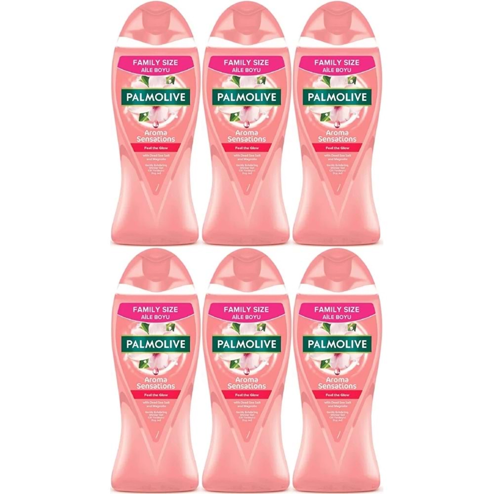 Palmolive Duş Jeli 750ML Aroma Sensations/Aroma Duyguları (6 Lı Set)