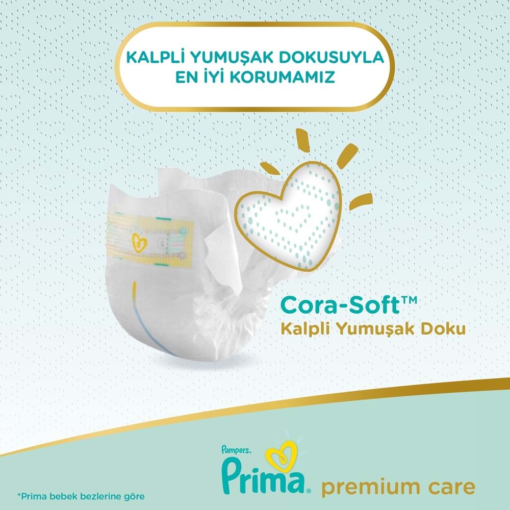 Prima Premium Care Bebek Bezi 3 Beden 6-10 KG Midi 260 Adet Mega Ekonomik Pk