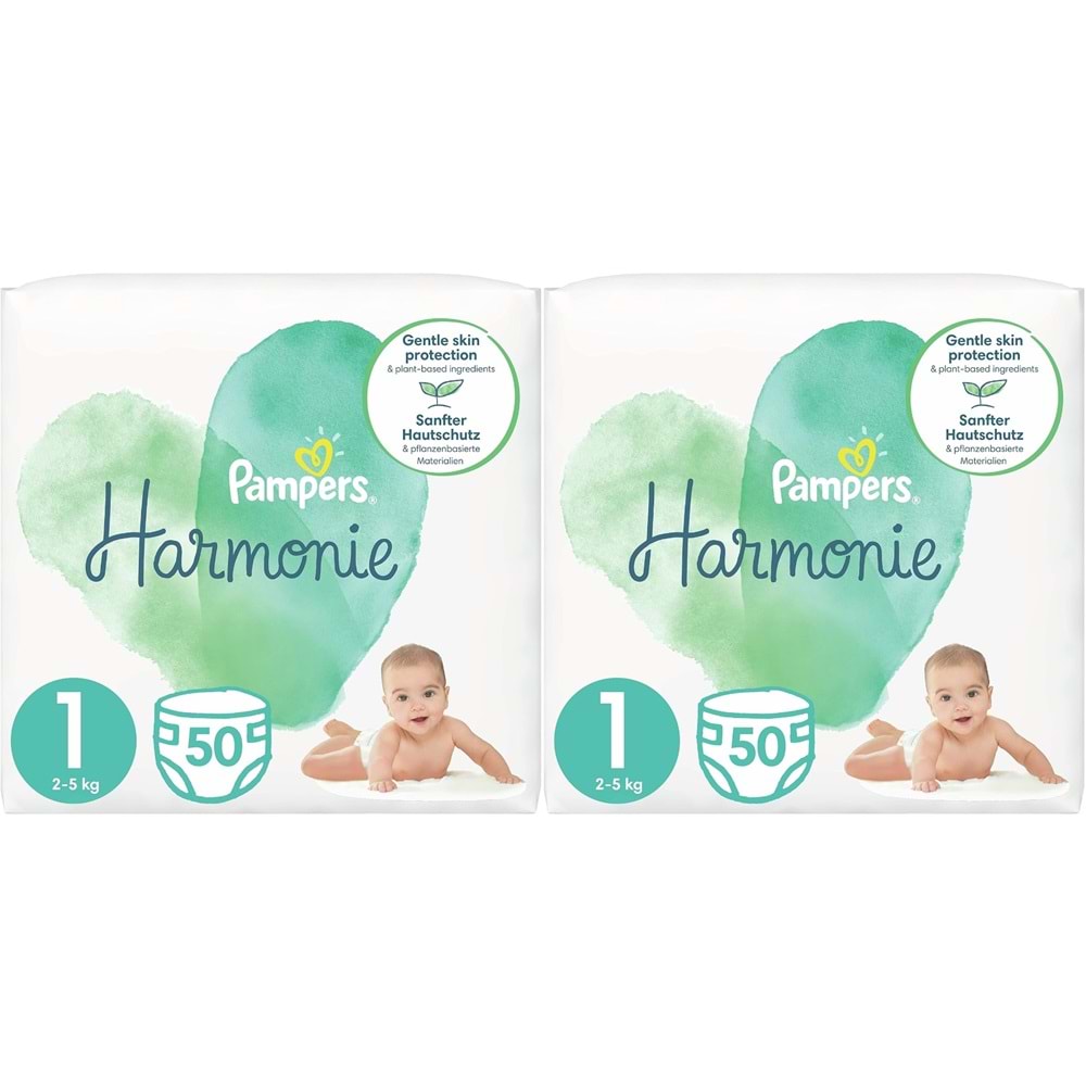 Prima Pampers Harmonie Bebek Bezi 1 Beden 2-5 KG Yeni Doğan 100 Adet Ekonomik Ultra Fırsat Pk