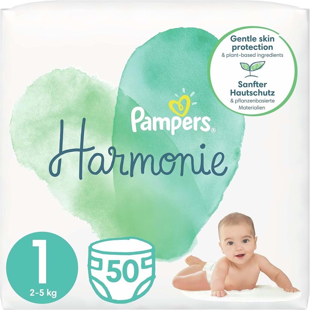 Prima Pampers Harmonie Bebek Bezi 1 Beden 2-5 KG Yeni Doğan 300 Adet Eksta Ultra Fırsat Pk