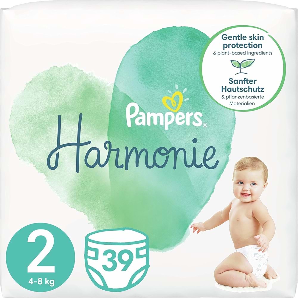 Prima Pampers Harmonie Bebek Bezi 2 Beden 4-8 KG Mini 195 Adet MeGa Ultra Fırsat Pk