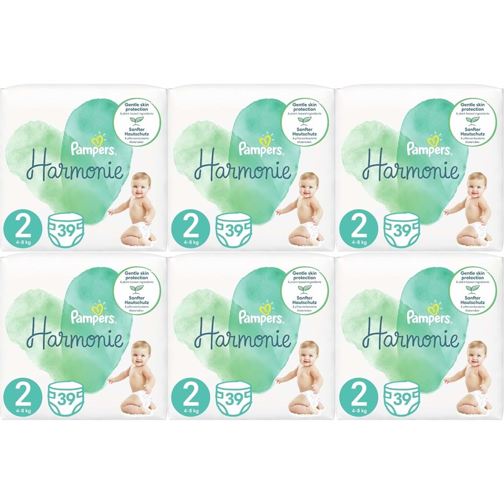 Prima Pampers Harmonie Bebek Bezi 2 Beden 4-8 KG Mini 234 Adet Ekstra Ultra Fırsat Pk