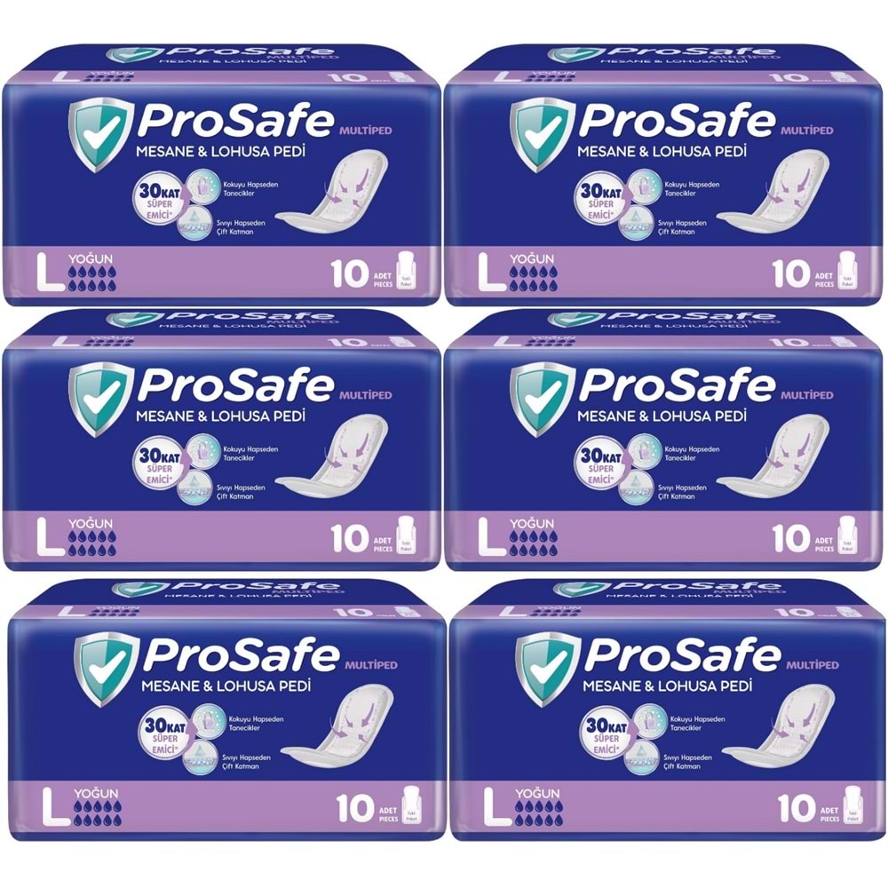Prosafe Multiped Regl - Mesane - Lohusa Pedi L - Büyük - Large Extra/Gece 60 Adet