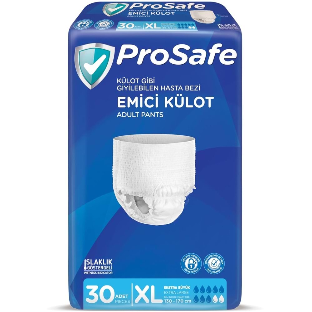 Prosafe Emici Külot Yetişkin Bezi XL-Extra Large 180 Adet (6PK*30)