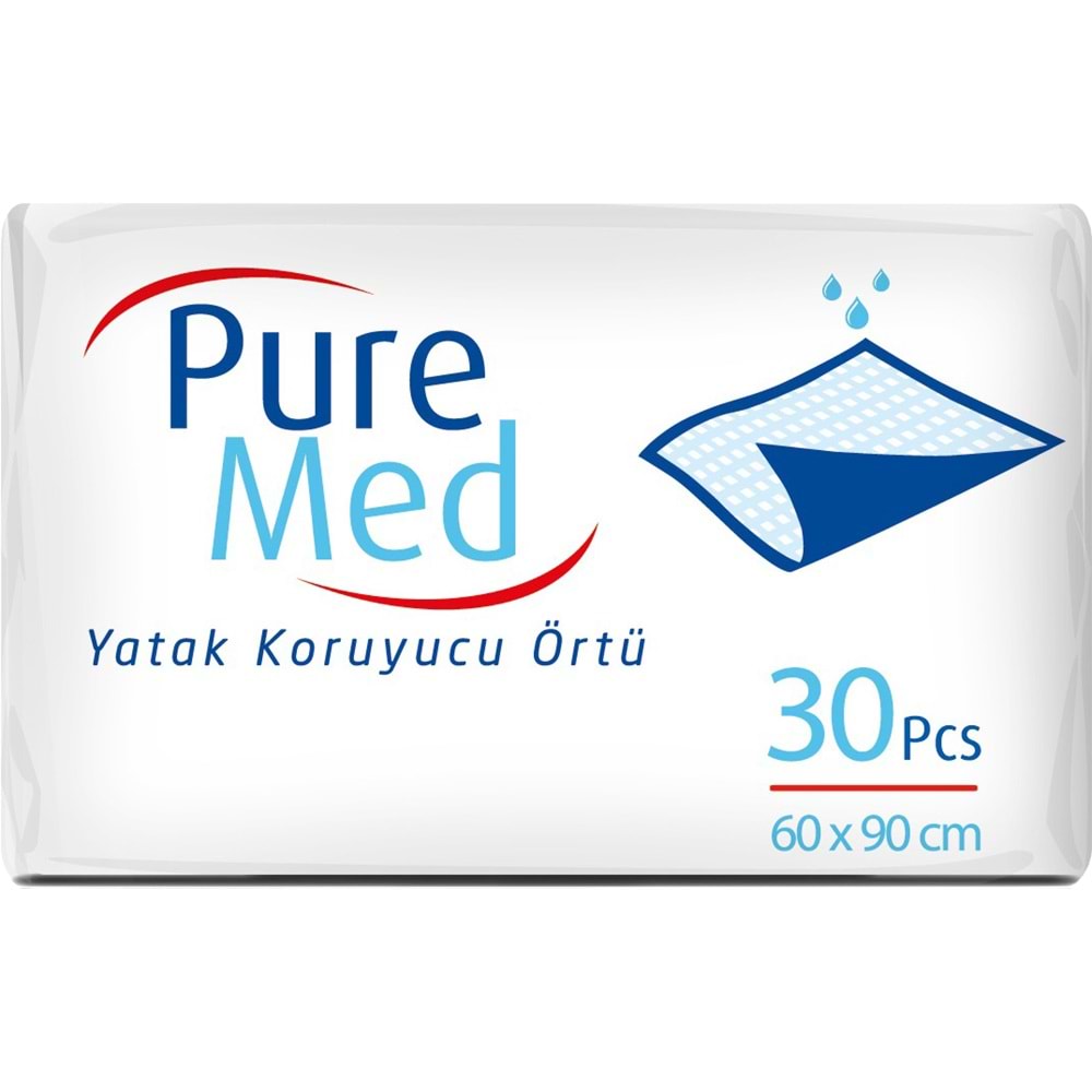 Puremed Yetişkin Yatak Koruyucu 60*90CM 120 Adet (4PK*30)