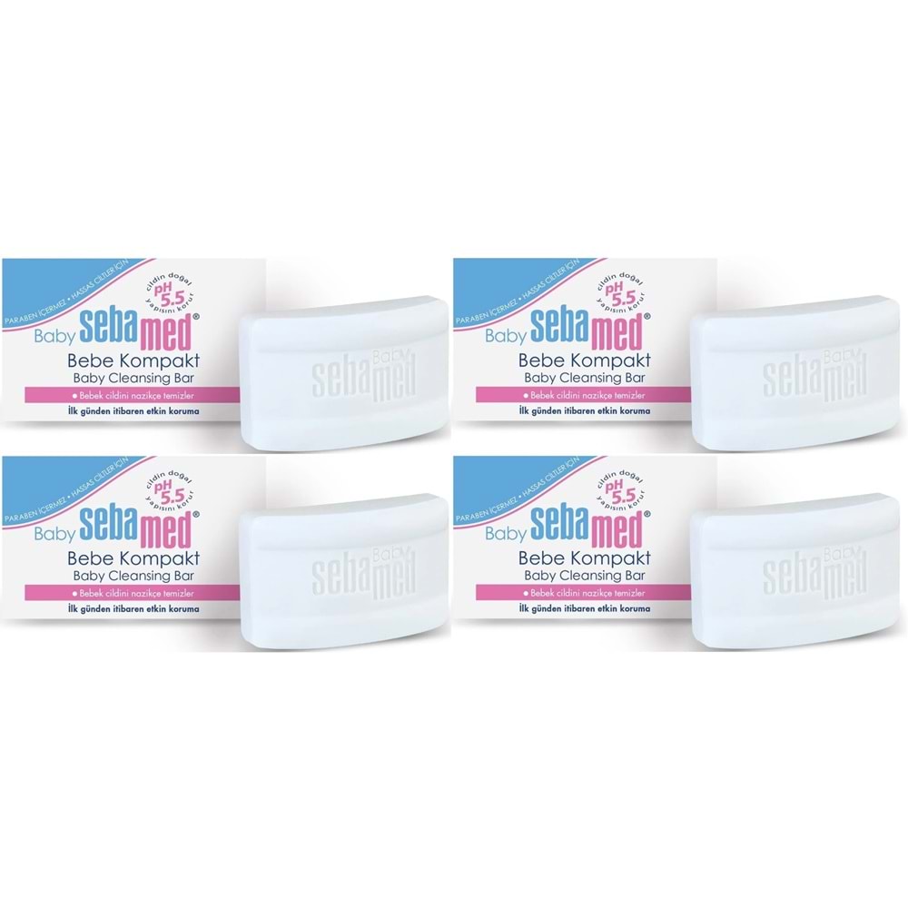 Sebamed Bebek Sabunu 100Gr Kompakt (4 Lü Set)