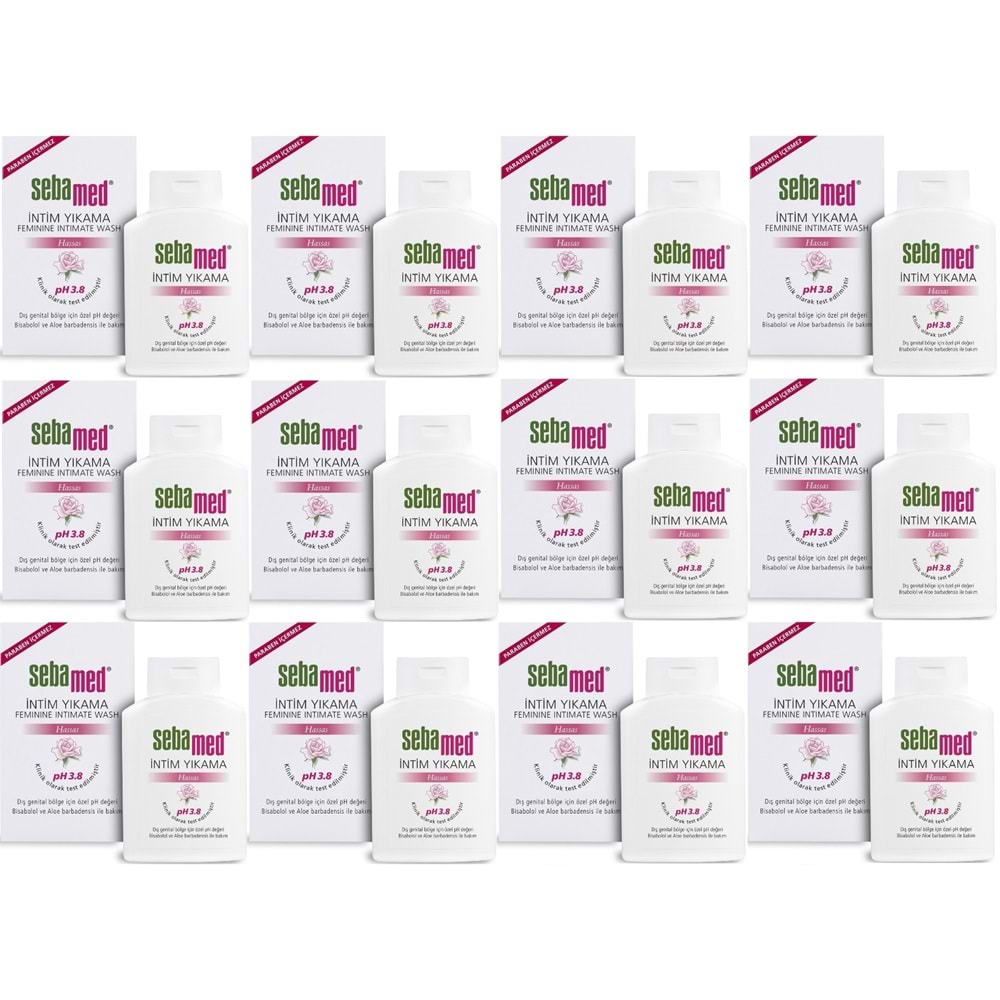 Sebamed İntim Likit 200ML (Genital Bölge Temizleyici) (12 Li Set)