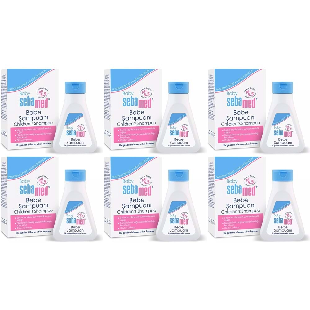 Sebamed Bebek Şampuanı 150ML (6 Lı Set)