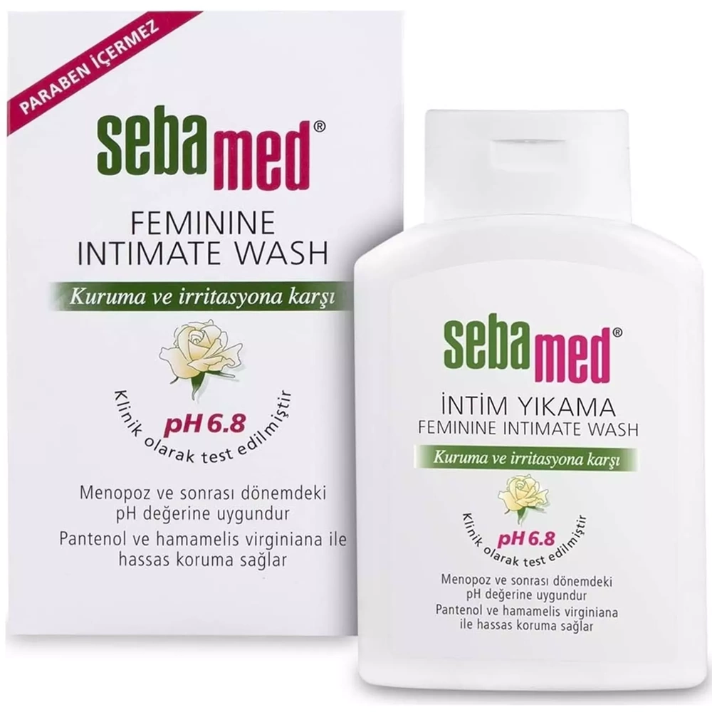 Sebamed İntim Menapoz Likit 200ML PH6.8 (Genital Bölge Temizleyici) (2 Li Set)
