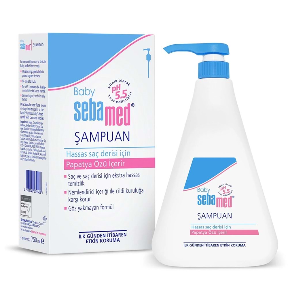 Sebamed Bebek Şampuanı 750ML Pompalı (Fırsat Pk) (2 Li Set)