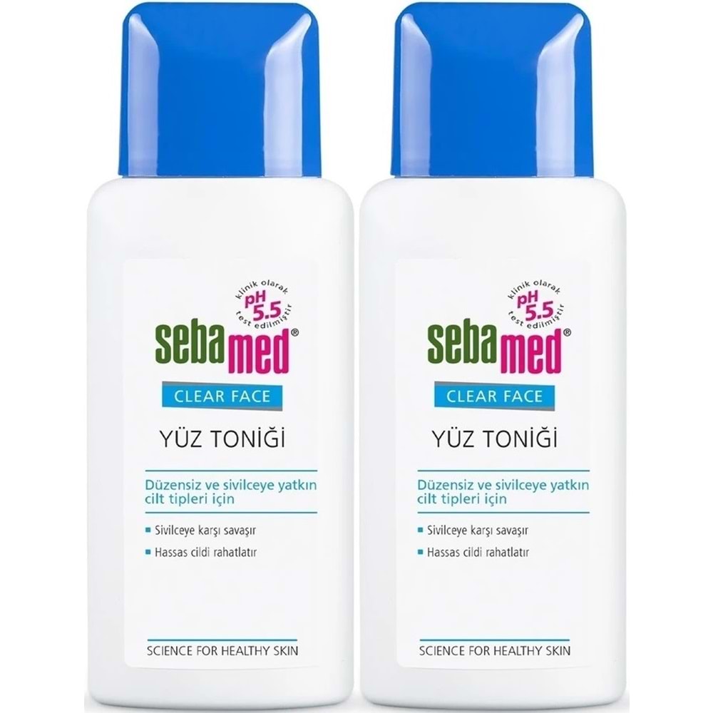Sebamed Clear Face Temizleyici Yüz Toniği 150ML (2 Li Set)