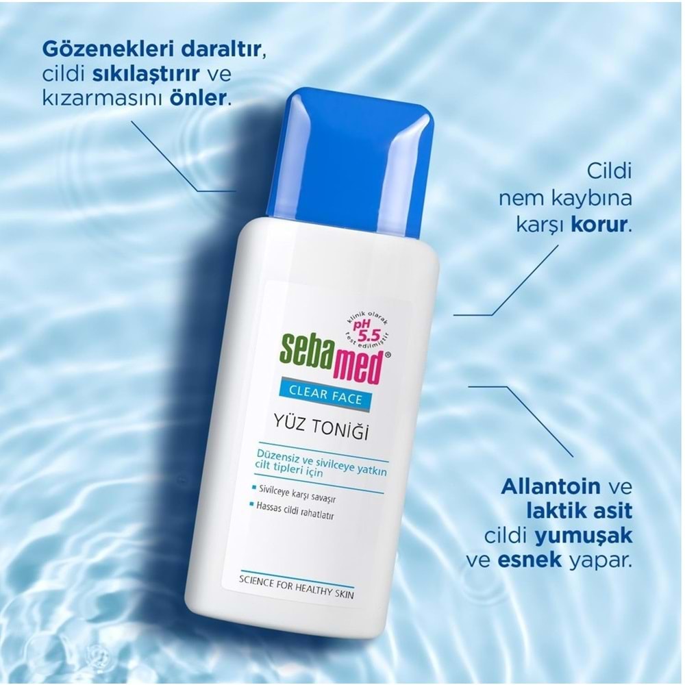 Sebamed Clear Face Temizleyici Yüz Toniği 150ML (5 Li Set)
