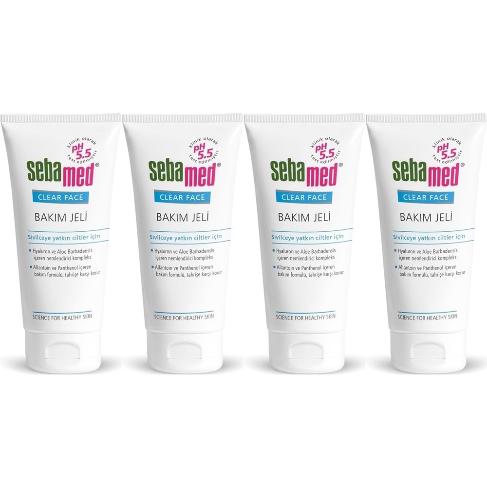 Sebamed Clear Face Bakım Jeli 50ML (4 Lü Set)