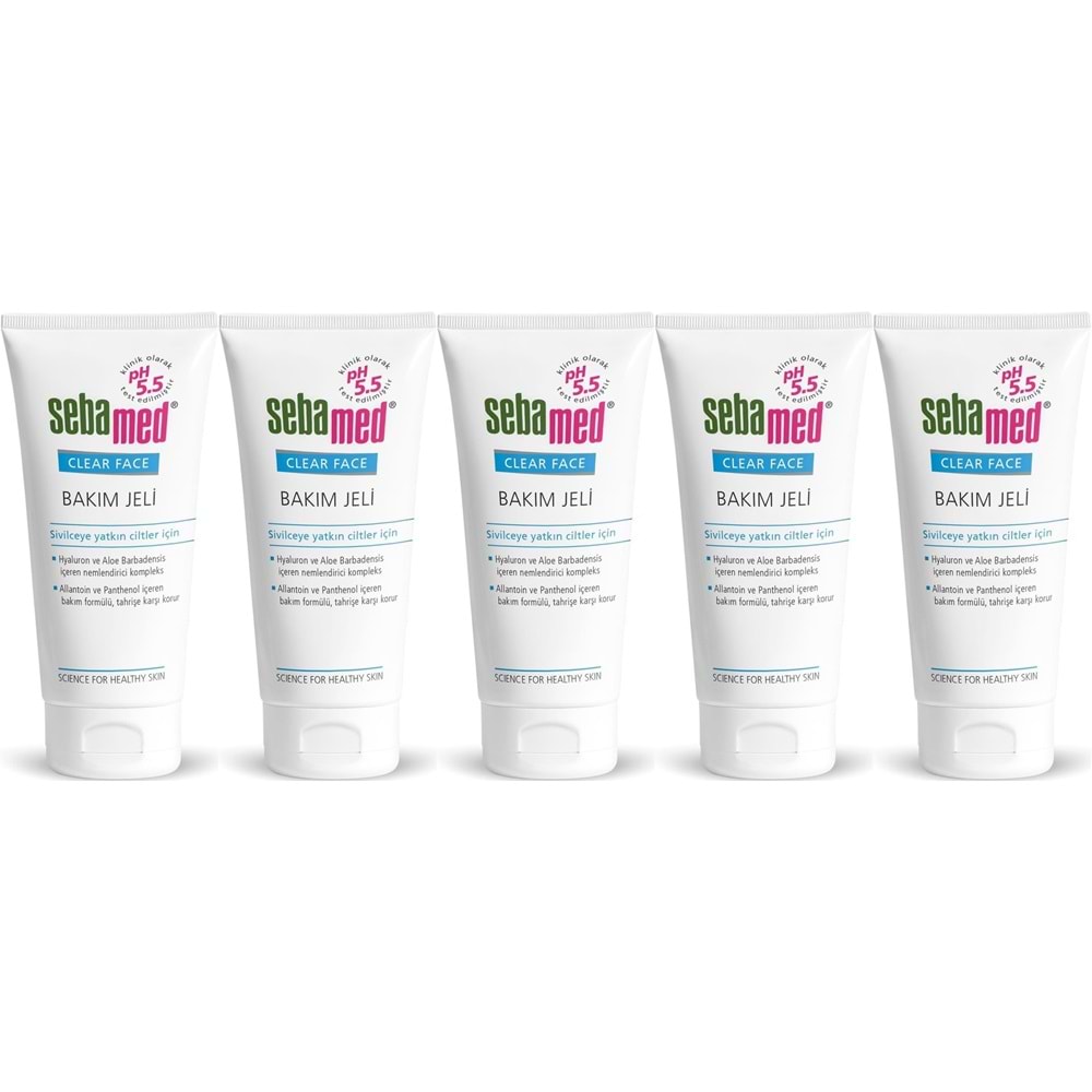 Sebamed Clear Face Bakım Jeli 50ML (5 Li Set)