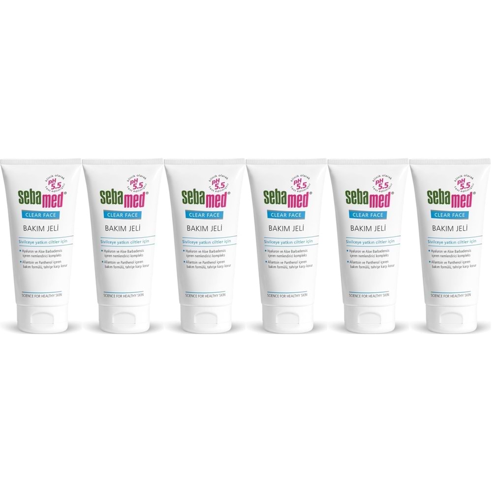 Sebamed Clear Face Bakım Jeli 50ML (6 Lı Set)