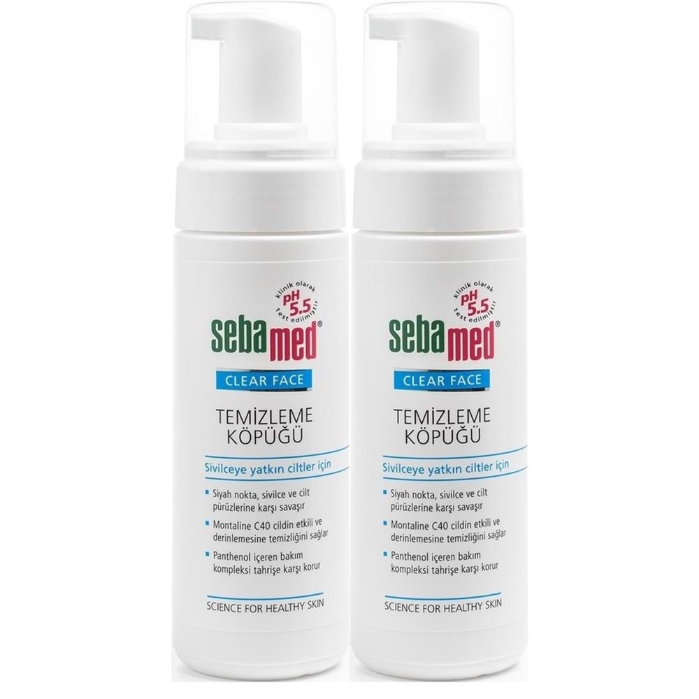 Sebamed Clear Face Yüz Temizleme Köpüğü 150ML (2 Li Set)