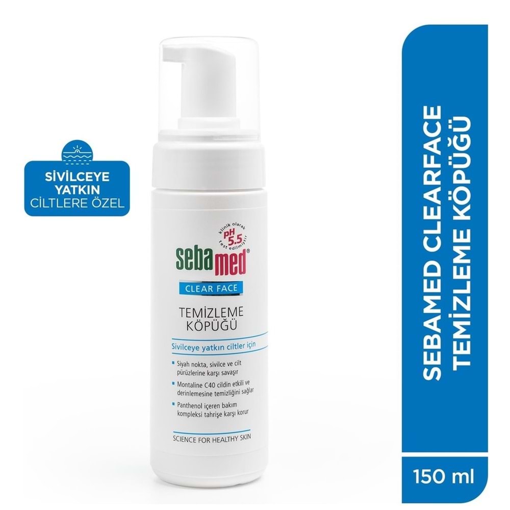 Sebamed Clear Face Yüz Temizleme Köpüğü 150ML (3 Lü Set)
