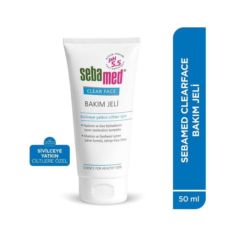Sebamed Clear Face Temizleyici Yüz Toniği + Bakım Jeli + Yüz Temizleme Köpüğü Top:350ML (Avantaj PK)