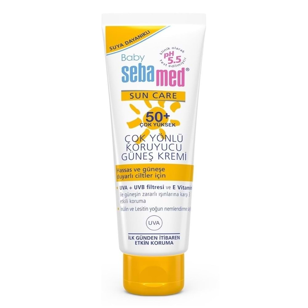 Sebamed Baby Sun Care Güneş Kremi 75ML 50+ Çok Yüksek Faktör Çoçuk (4 Lü Set)